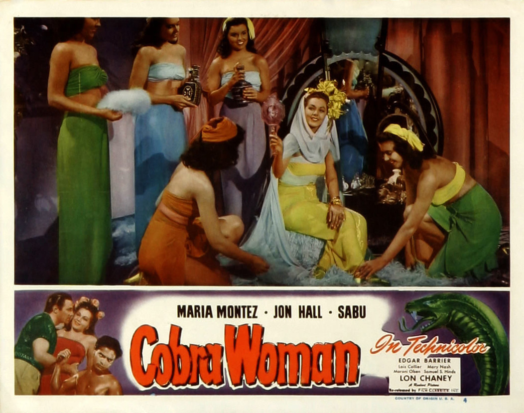 Maria Montez, Cobra Woman 1944 | She was the technicolor que